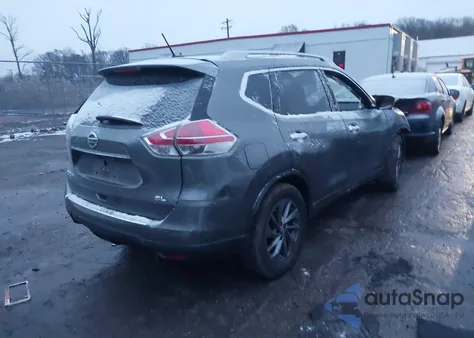2016 Nissan Rogue Sl z USA, uszkodzony, nr VIN 5N1AT2MT8GC780281